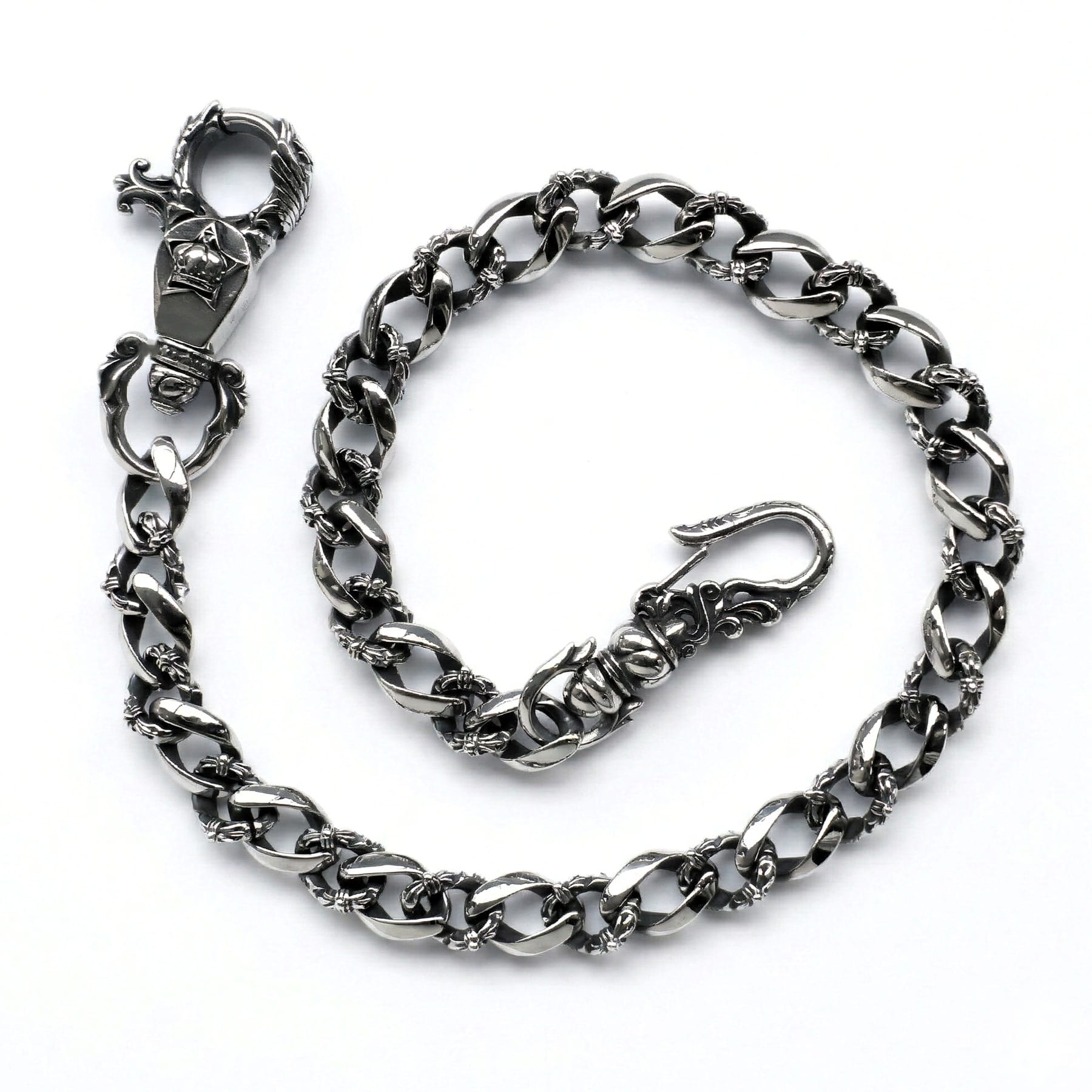 Vintage Curb Chain Wallet Chain | Stainless Steel – Wallet Chains