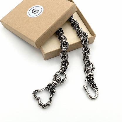 Gothic Skull Wallet Chain