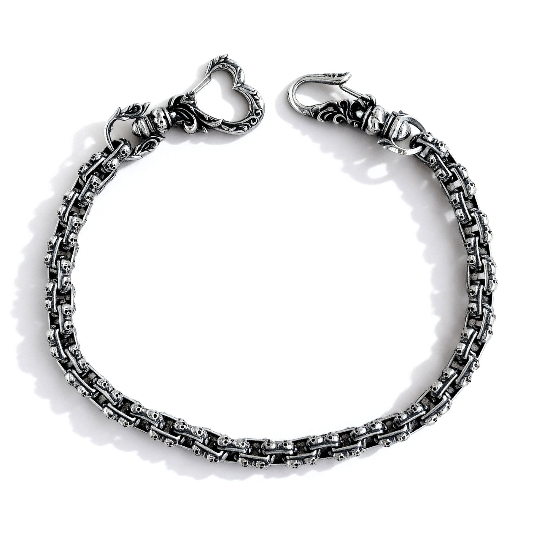小物 archive ATTACHMENT skull wallet chain Skull Wallet Chain Stainless Steel - Gothic Biker Style – Wallet