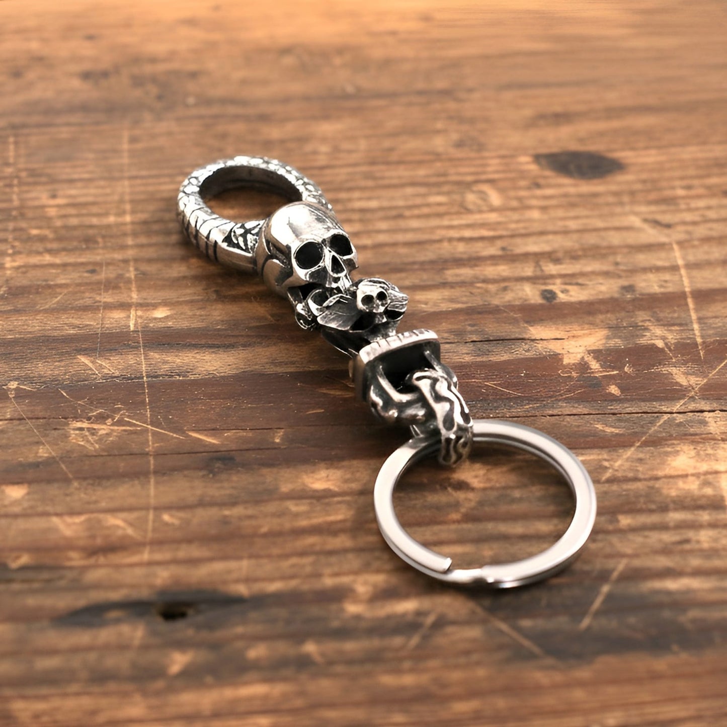 Skull Keychain