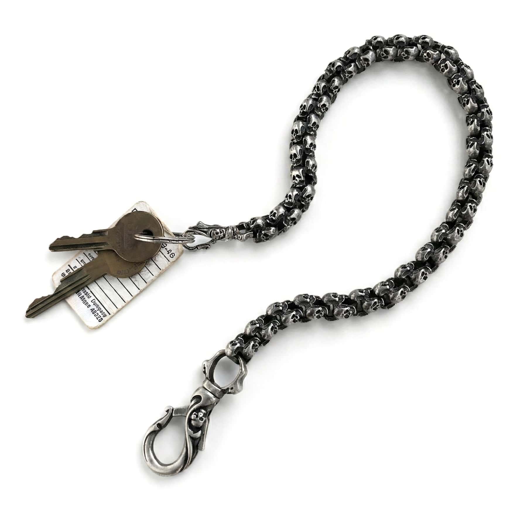 Skull Wallet Chain Stainless Steel | Biker Pants Chain – Wallet Chains