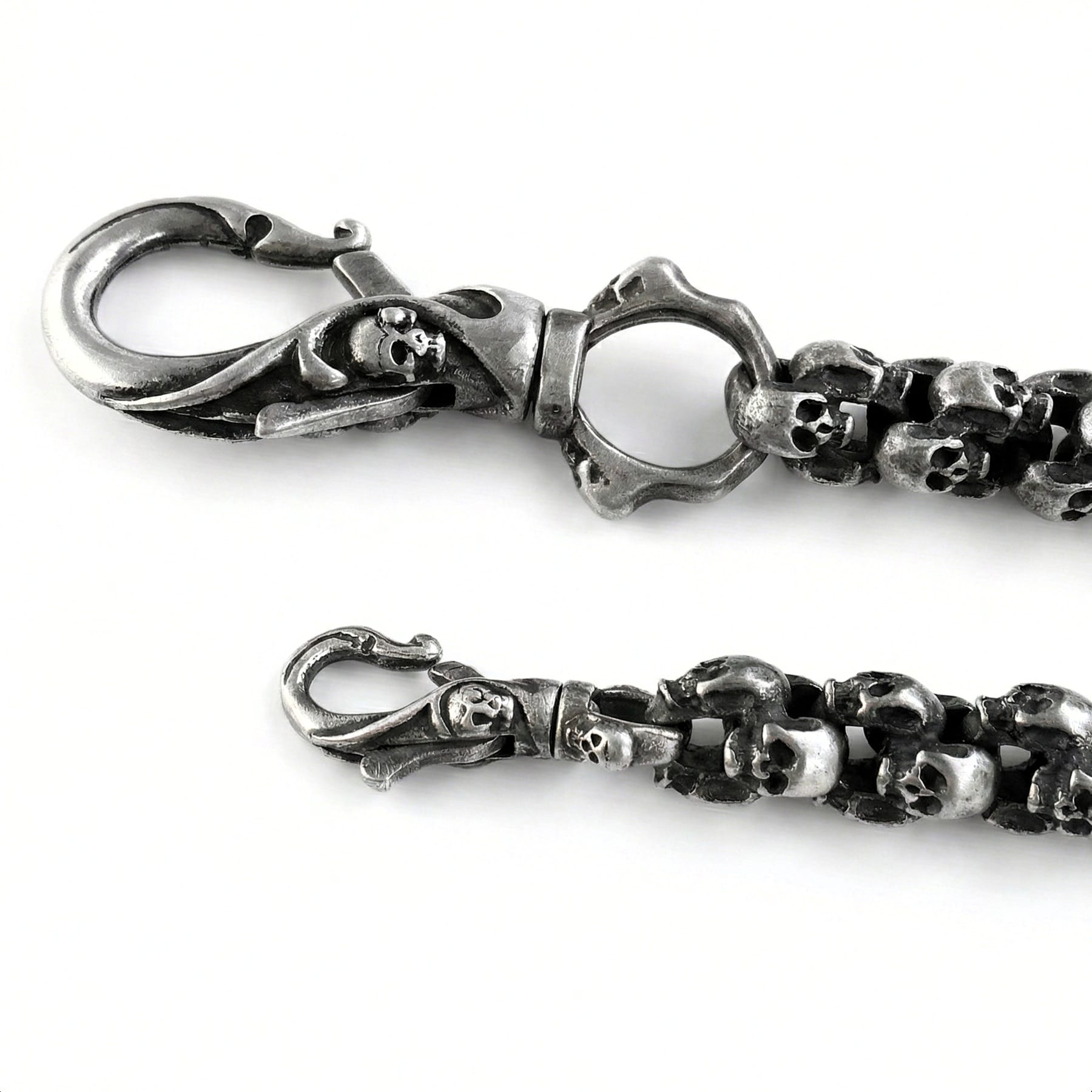 Skull Wallet Chain Stainless Steel | Biker Pants Chain – Wallet Chains