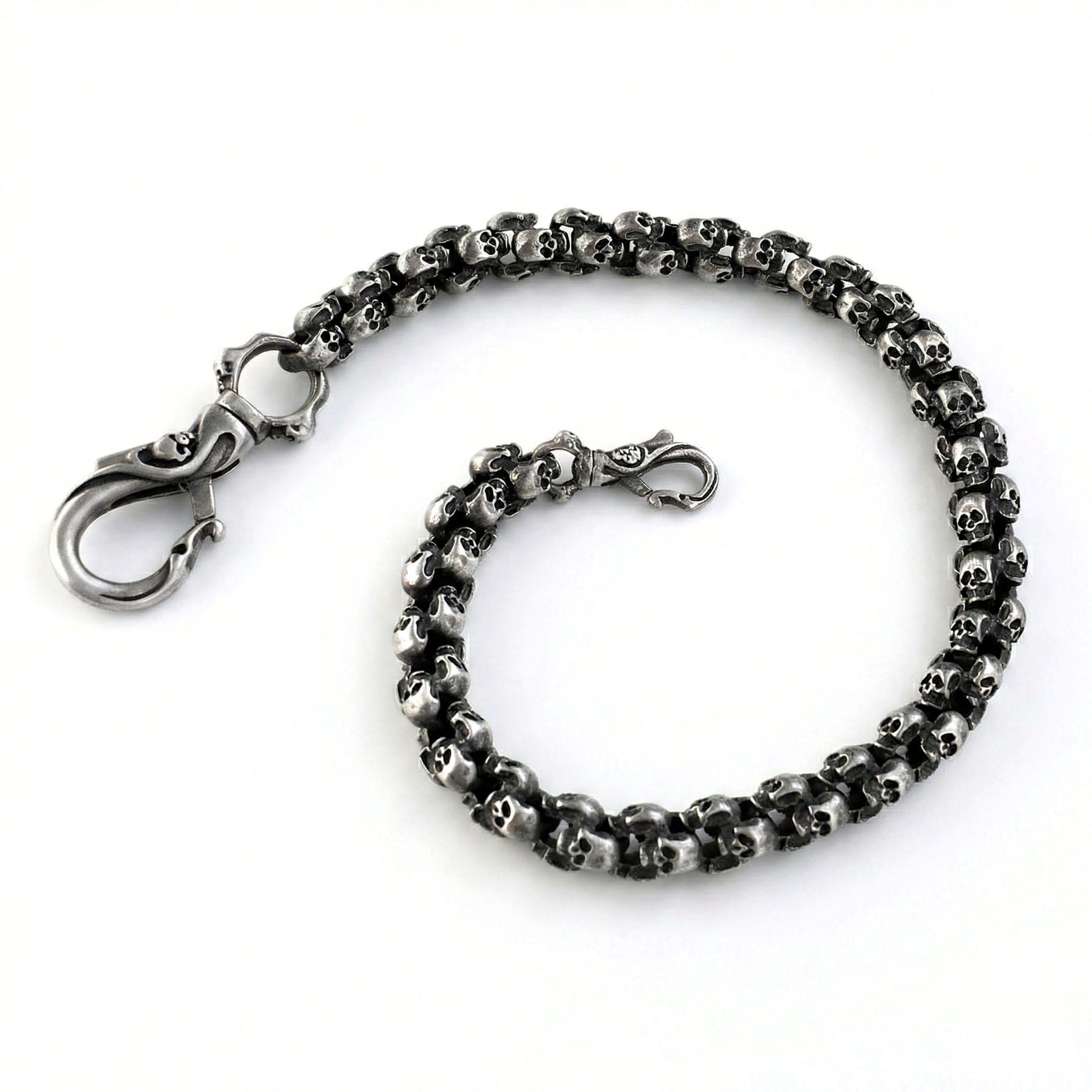 Skull Wallet Chain Stainless Steel | Biker Pants Chain – Wallet Chains
