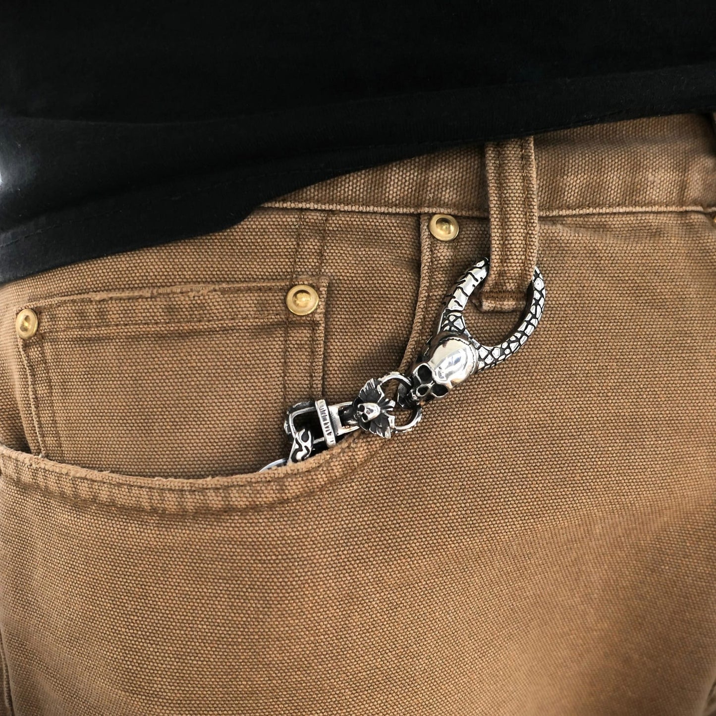 Skull Keychain