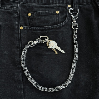 Gothic Skull Wallet Chain